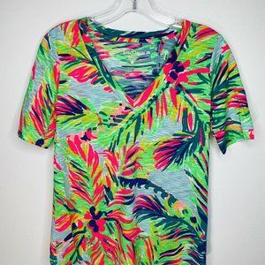 LILLY PULITZER NWT Burst-Of-Color Shirt Size XS